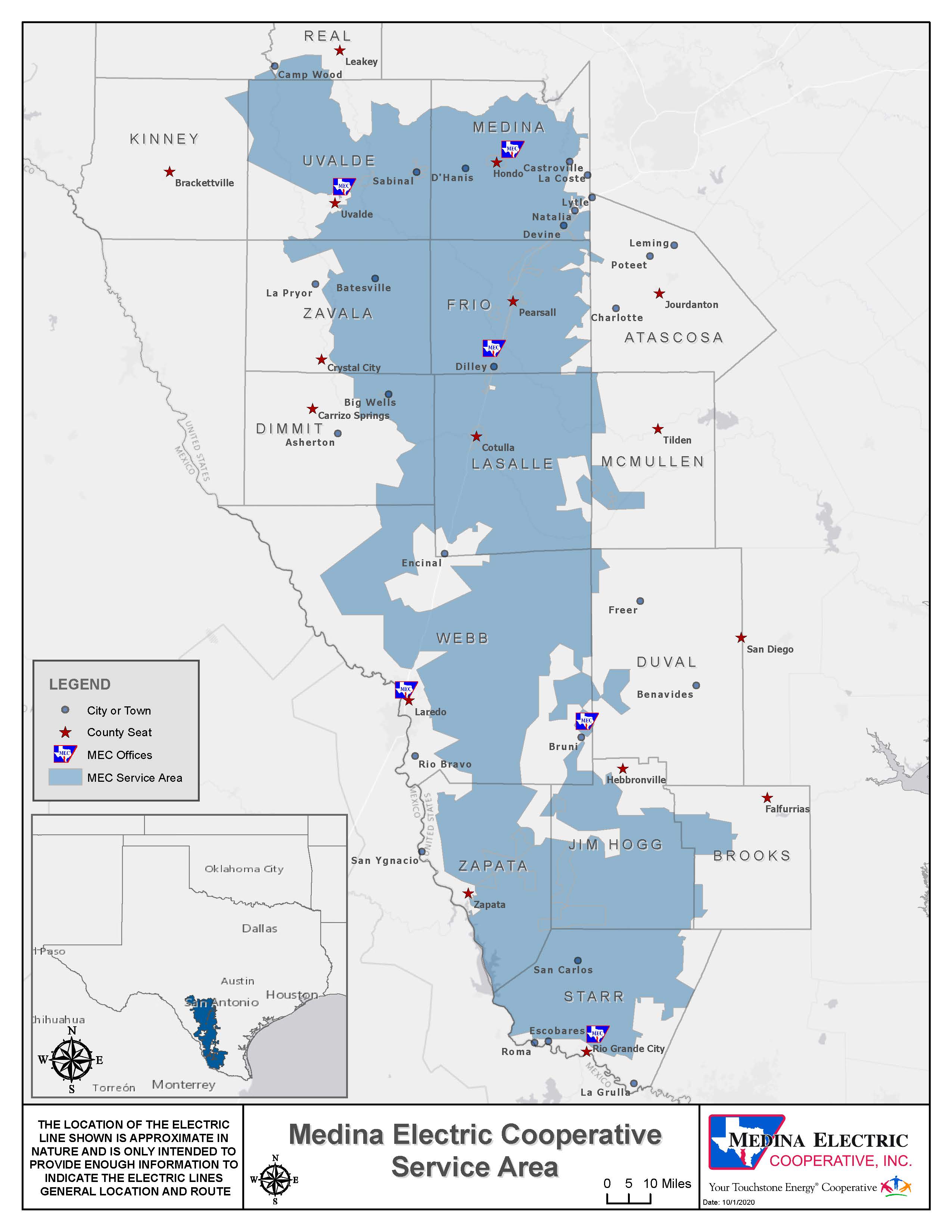 mec service area