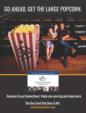 Co-op Connections Ad Popcorn