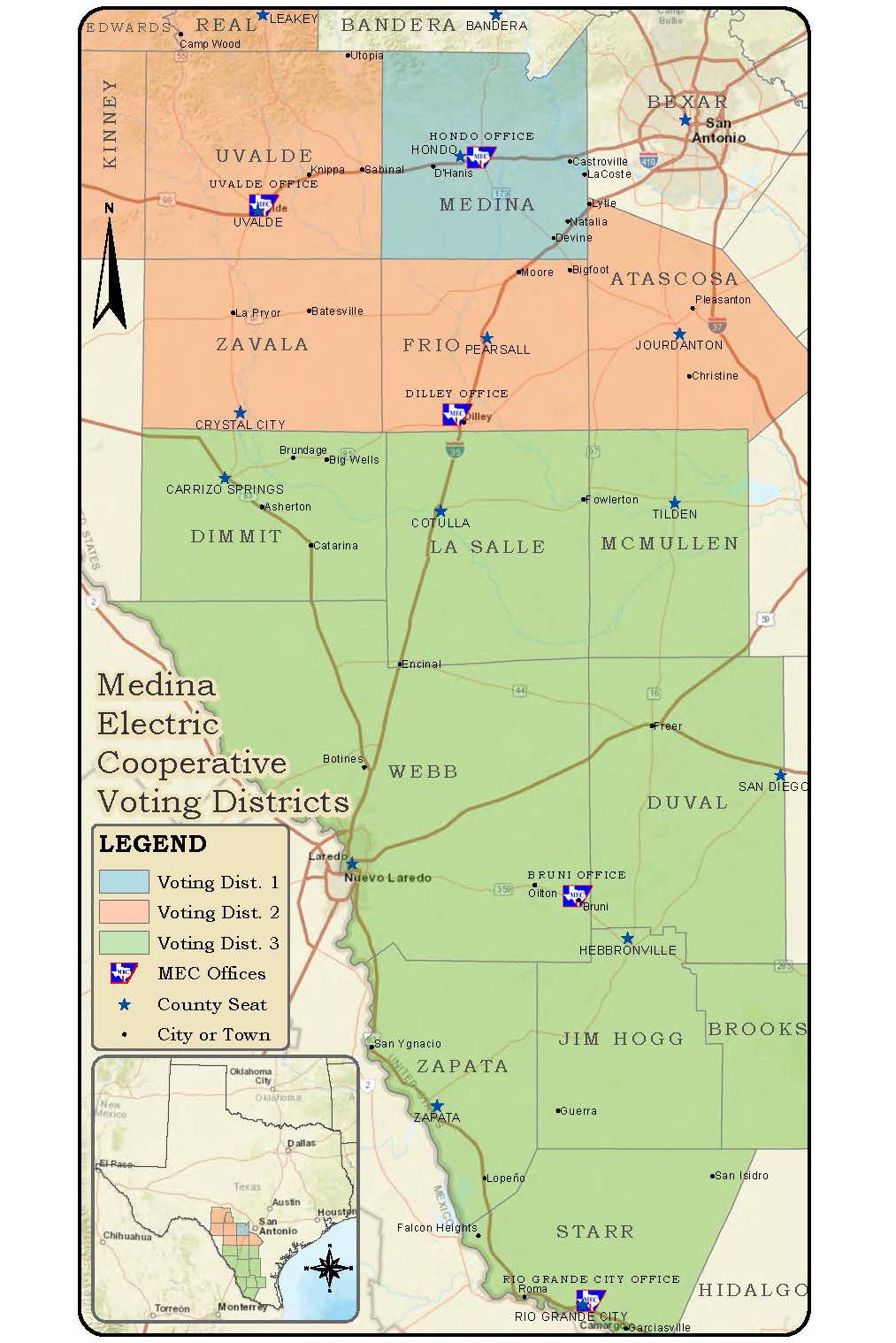 Voting District Map